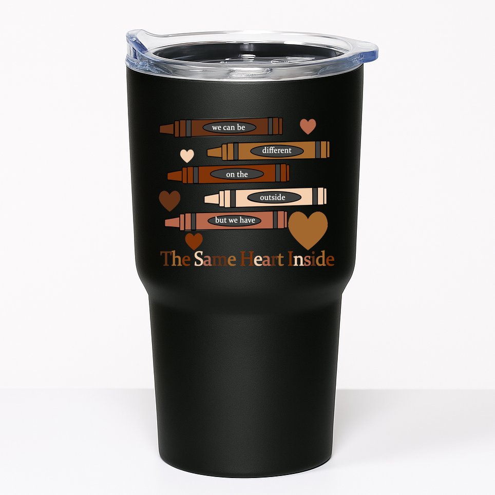 The Same Heart Inside Tumbler