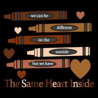 The Same Heart Inside Baby Bodysuit