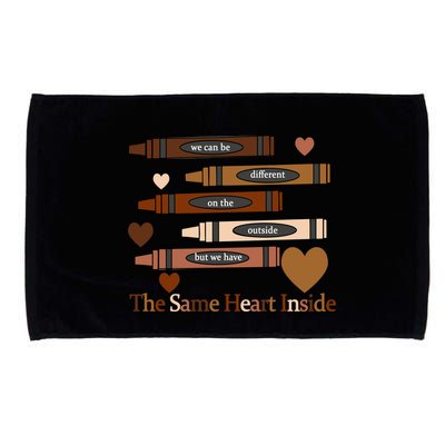 The Same Heart Inside Microfiber Hand Towel