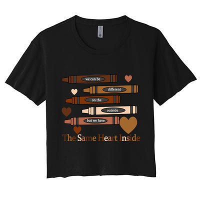 The Same Heart Inside Crop Top