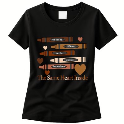 The Same Heart Inside Womens T-Shirt