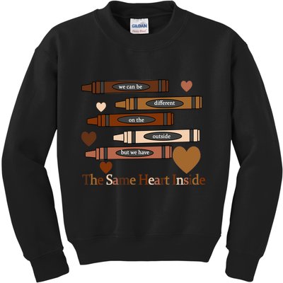 The Same Heart Inside Kids Sweatshirt