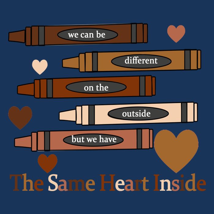 The Same Heart Inside Infant Baby Jersey Bodysuit