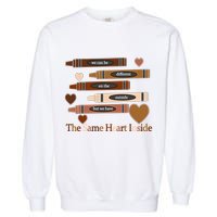 The Same Heart Inside Garment-Dyed Sweatshirt