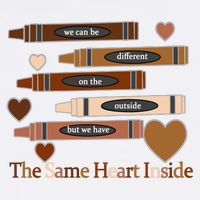 The Same Heart Inside Garment-Dyed Sweatshirt