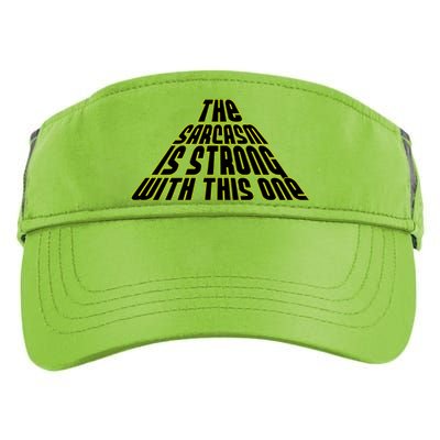 The Sarcasm Is Strong With This One Adult Drive Performance Visor