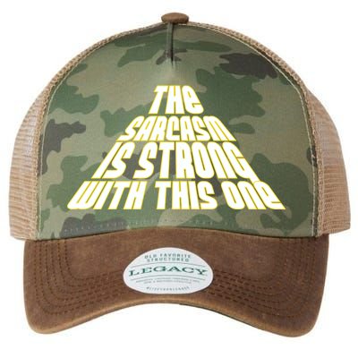 The Sarcasm Is Strong With This One Legacy Tie Dye Trucker Hat