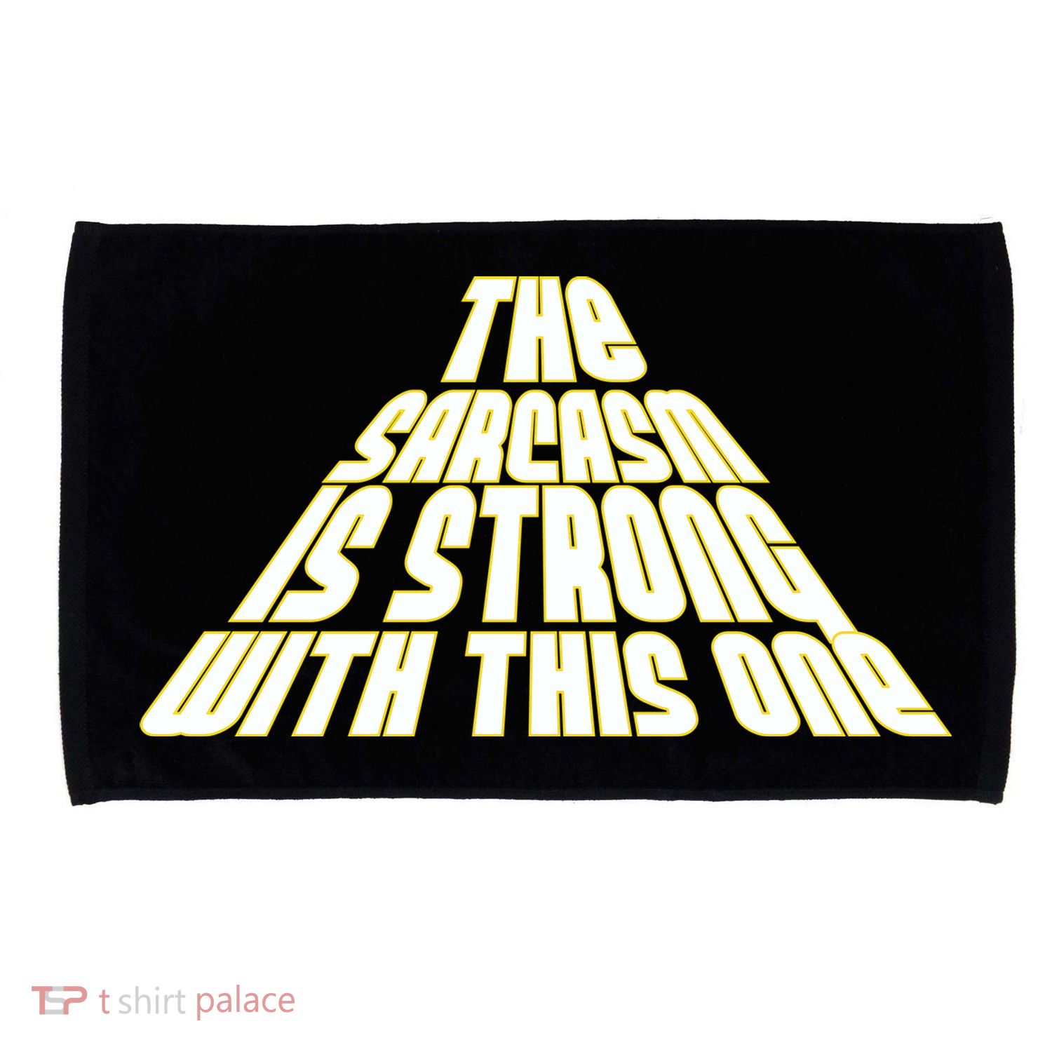 The Sarcasm Is Strong With This One Microfiber Hand Towel