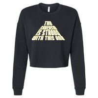 The Sarcasm Is Strong With This One Cropped Pullover Crew