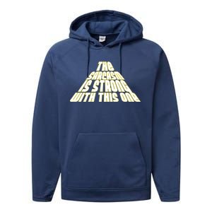 The Sarcasm Is Strong With This One Performance Fleece Hoodie