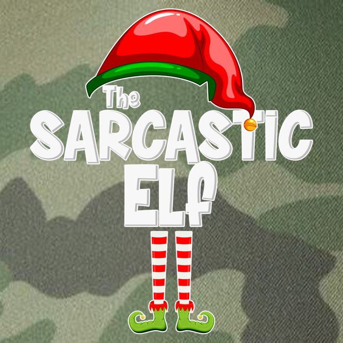 The Sarcastic Elf Matching Christmas Legacy Tie Dye Trucker Hat