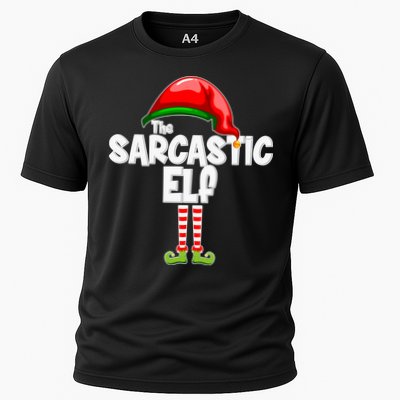 The Sarcastic Elf Matching Christmas Performance Shirt