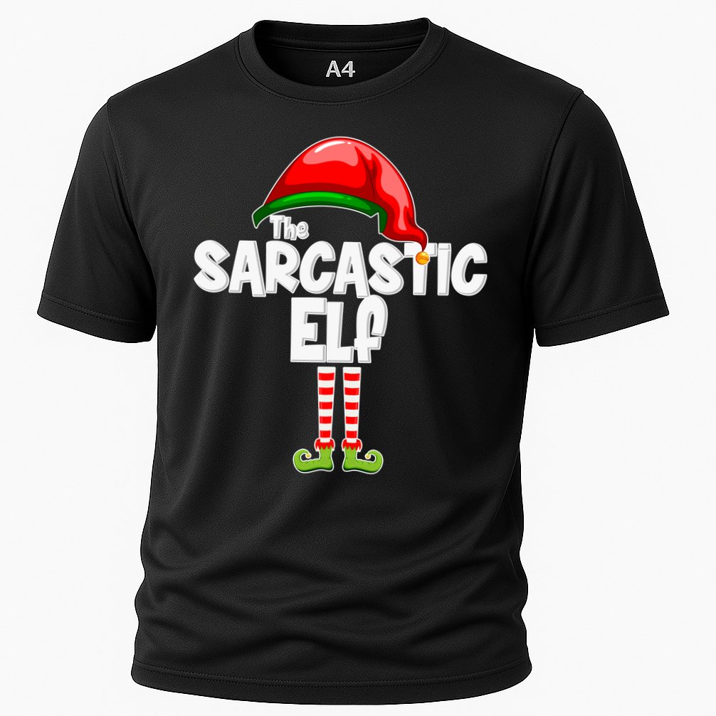 The Sarcastic Elf Matching Christmas Performance Shirt