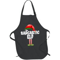 The Sarcastic Elf Matching Christmas Apron