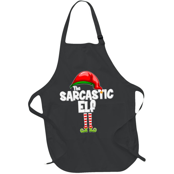 The Sarcastic Elf Matching Christmas Apron