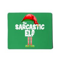 The Sarcastic Elf Matching Christmas Mousepad