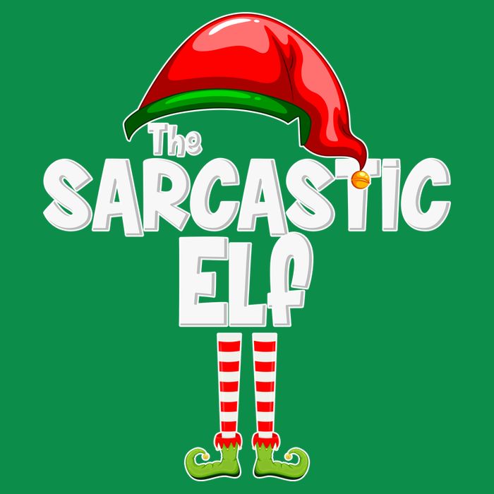 The Sarcastic Elf Matching Christmas Mousepad