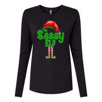 The Sassy Elf Christmas Womens Cotton Relaxed Long Sleeve T-Shirt