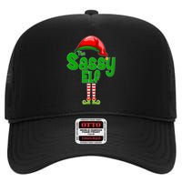 The Sassy Elf Christmas High Crown Mesh Back Trucker Hat