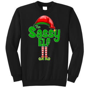 The Sassy Elf Christmas Sweatshirt