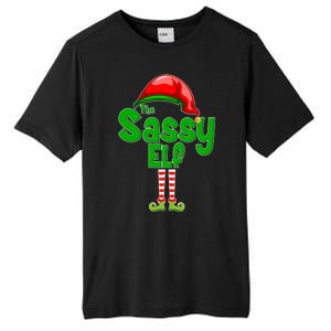 The Sassy Elf Christmas Tall Fusion ChromaSoft Performance T-Shirt