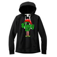 The Sassy Elf Christmas Women's Fleece Hoodie