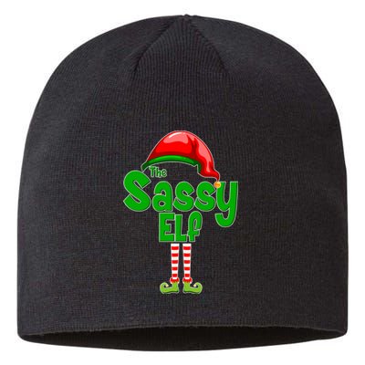 The Sassy Elf Christmas Sustainable Beanie