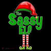 The Sassy Elf Christmas Cooling Performance Long Sleeve Crew