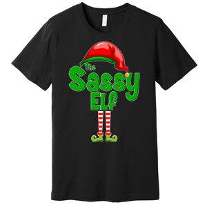 The Sassy Elf Christmas Premium T-Shirt