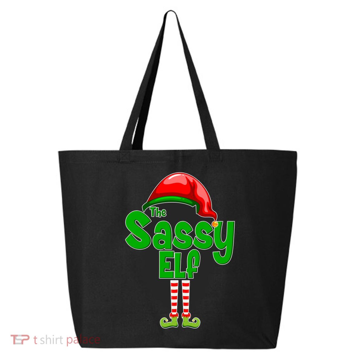 The Sassy Elf Christmas 25L Jumbo Tote