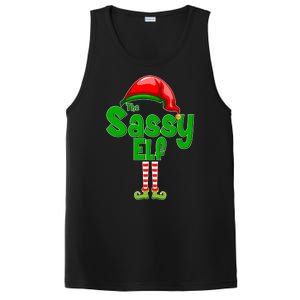 The Sassy Elf Christmas PosiCharge Competitor Tank