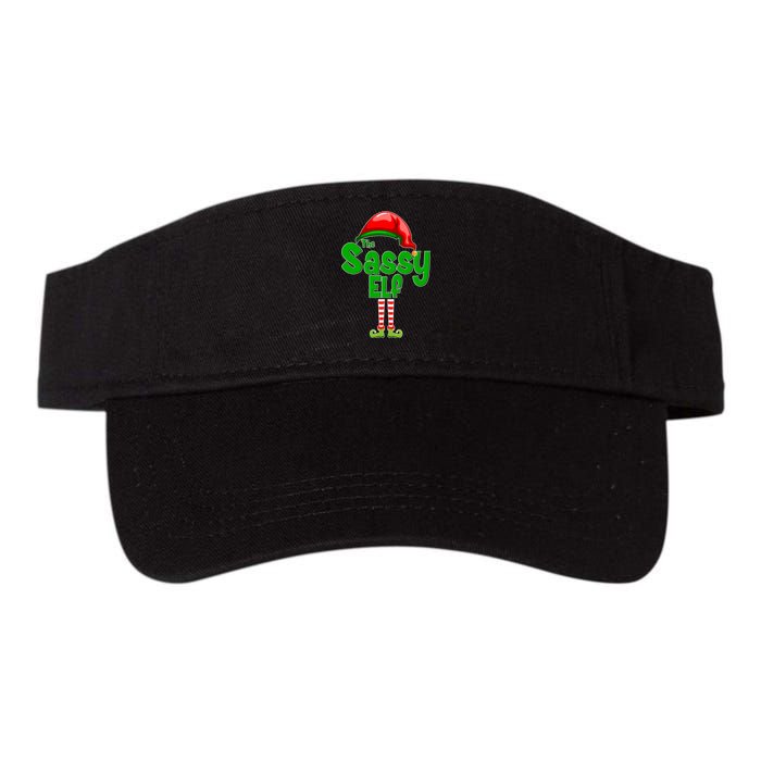 The Sassy Elf Christmas Valucap Bio-Washed Visor