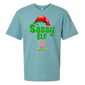 The Sassy Elf Christmas Sueded Cloud Jersey T-Shirt