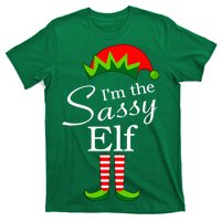 The Sassy Elf Funny Christmas Family Matching T-Shirt