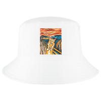 The Scream Parody Cat Cool Comfort Performance Bucket Hat