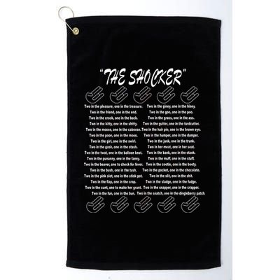 The Shocker Platinum Collection Golf Towel