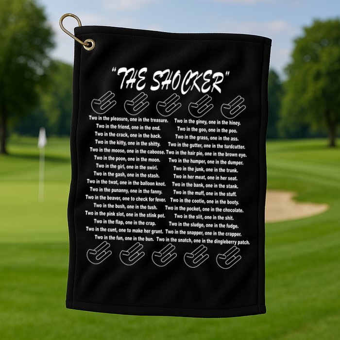 The Shocker Golf Towel