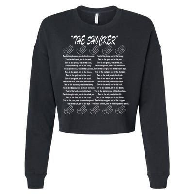 The Shocker Cropped Pullover Crew