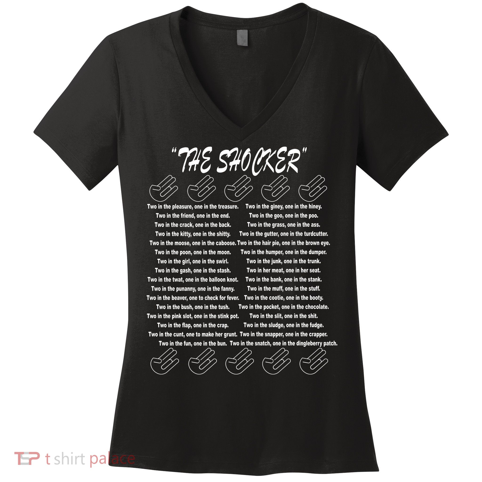 The Shocker Women's V-Neck T-Shirt