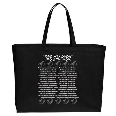 The Shocker Cotton Canvas Jumbo Tote