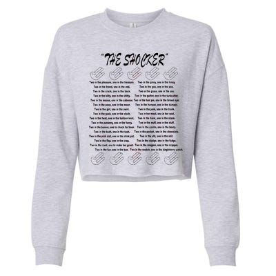 The Shocker Cropped Pullover Crew