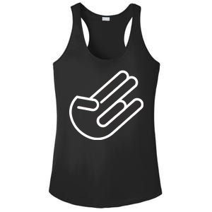 The Shocker Logo Ladies PosiCharge Competitor Racerback Tank