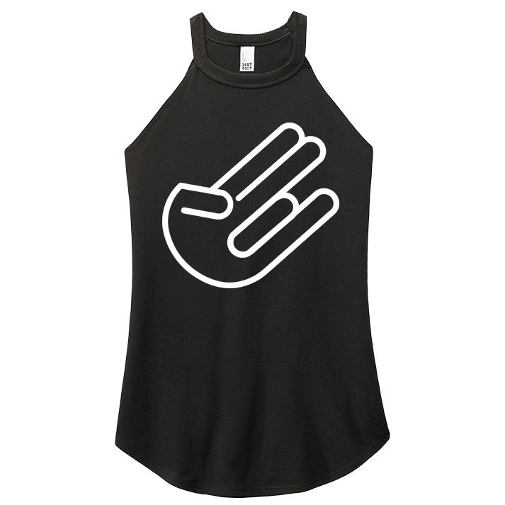 The Shocker Logo Women's Perfect Tri Rocker Tank