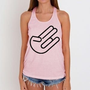 The Shocker Logo Women's Knotted Racerback Tank