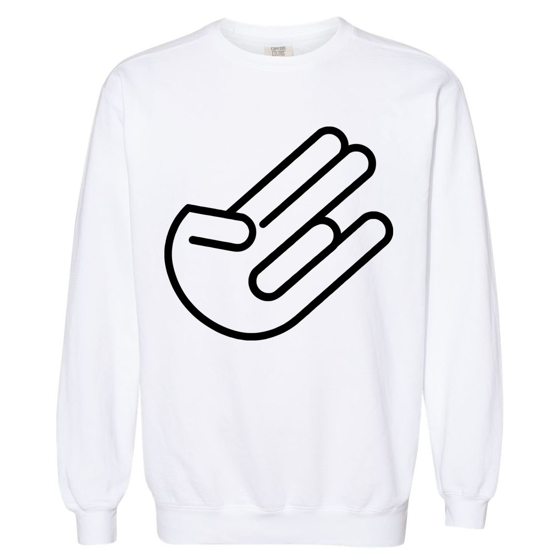 The Shocker Logo Garment-Dyed Sweatshirt