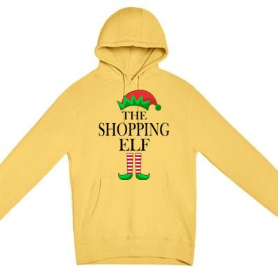 The Shopping Elf Family Matching Christmas Premium Pullover Hoodie