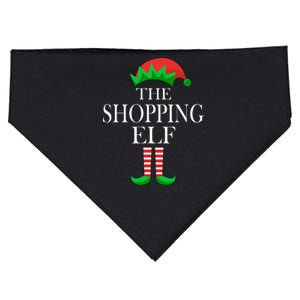 The Shopping Elf Family Matching Christmas USA-Made Doggie Bandana