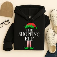 The Shopping Elf Family Matching Christmas Hoodie