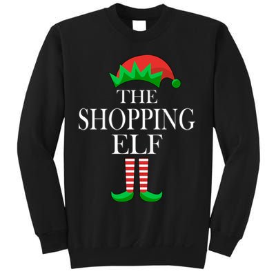 The Shopping Elf Family Matching Christmas Sweatshirt