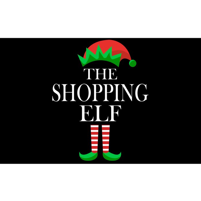 The Shopping Elf Family Matching Christmas Bumper Sticker